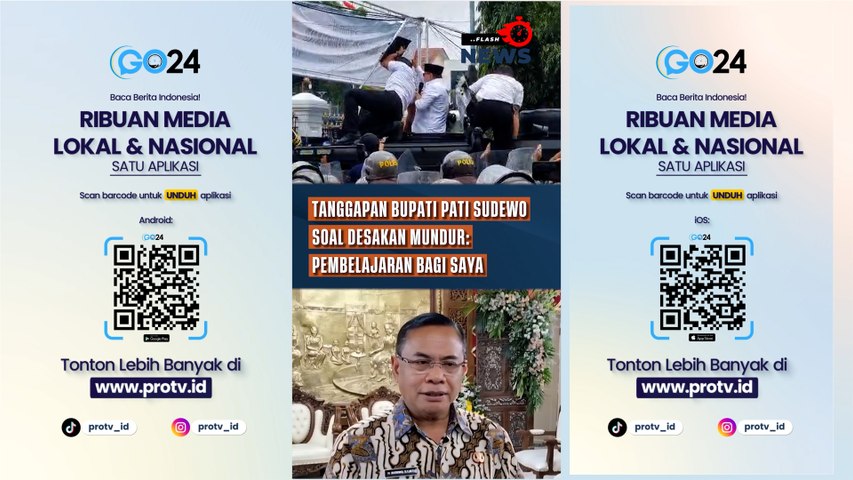 Tanggapan Bupati Pati Sudewo soal Desakan Mundur: Pembelajaran bagi Saya