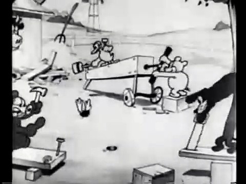 Plane Crazy (1929) – First Mickey Mouse Cartoon | Walt Disney & Ub Iwerks | Public Domain Animation