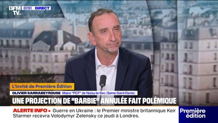 Projection de "Barbie" annulée: "Il n'y a pas de zone de non-droit culturel à Noisy-le-Sec", assure le maire de la ville, qui indique vouloir porter plainte