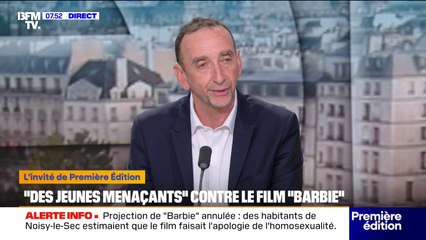 Projection de "Barbie" annulée: "J'ai pris une décision responsable pour la sécurité des familles, des enfants et des agents", se défend le maire de Noisy-le-Sec