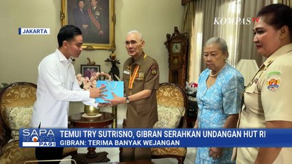 Wapres Gibran Serahkan Undangan HUT RI ke-80 ke Try Sutrisno, Ngaku Dapat Banyak Wejangan