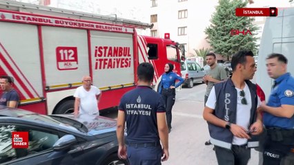 İstanbul'da intihar girişimi için çatı katına çıktığı sanıldı