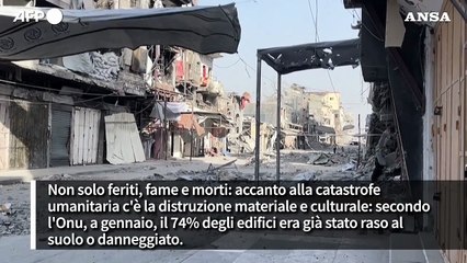 Gaza city, così era la città che non c'è più