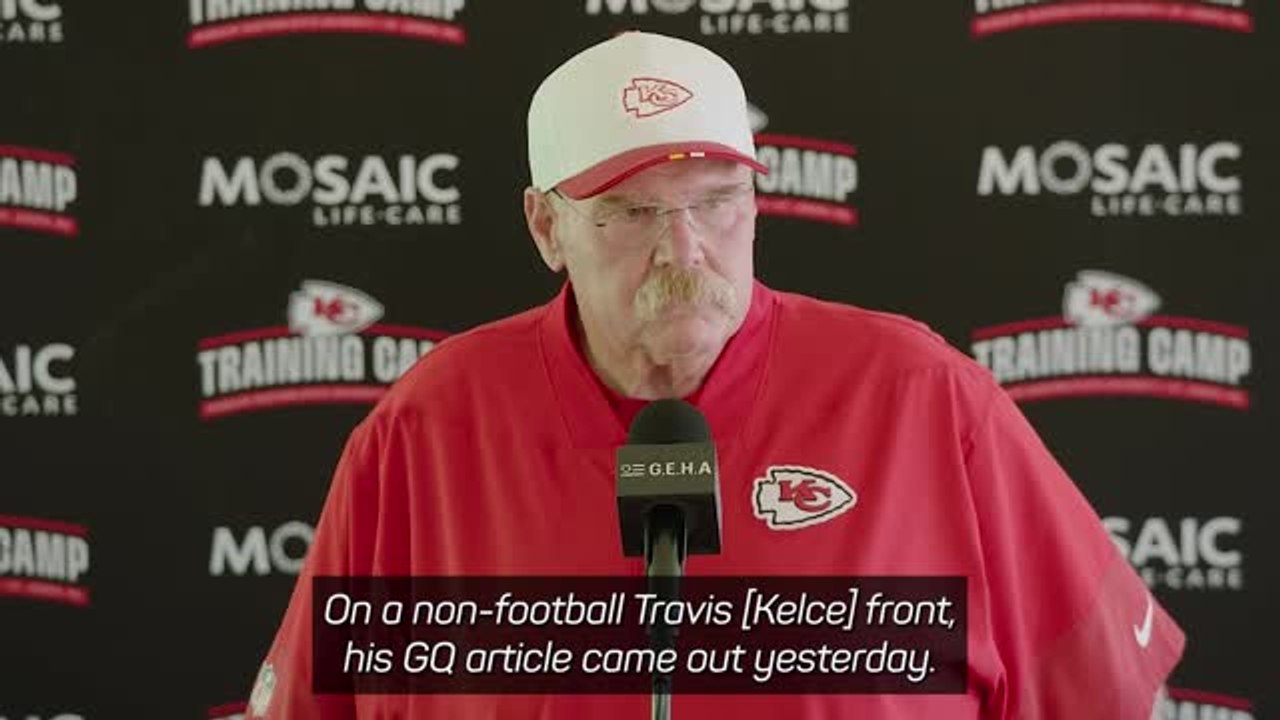 'I’m not sure who's madder; the alligator or Travis' - Chiefs react to Kelce's GQ photoshoot