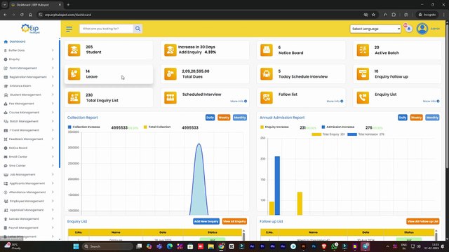 ERP Hubspot – Scalable ERP Software Solutions for Education, Healthcare & Retail in Noida, Delhi NCR