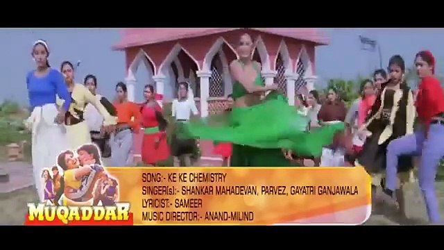 Ke Ke Chemistry / Muqaddar 1996 /Shankar Mahadevan, Parvez, Gayatribollywood duets, indian duets, hindi duets
