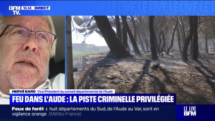 Feu dans l'Aude : la piste criminelle privilégiée - 14/08