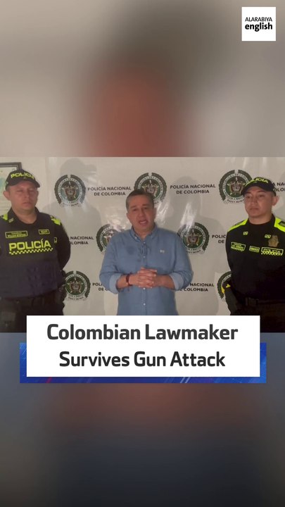 Colombian Lawmaker Survives Gun Attack