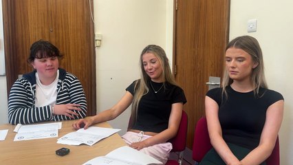 Watch as QEII pupils discuss their A-Level results and plans for the future