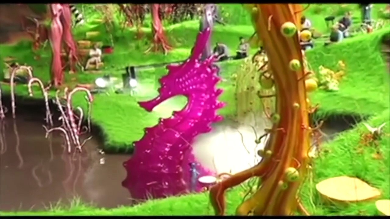 30 minutes on the set of Charlie and the Chocolate Factory