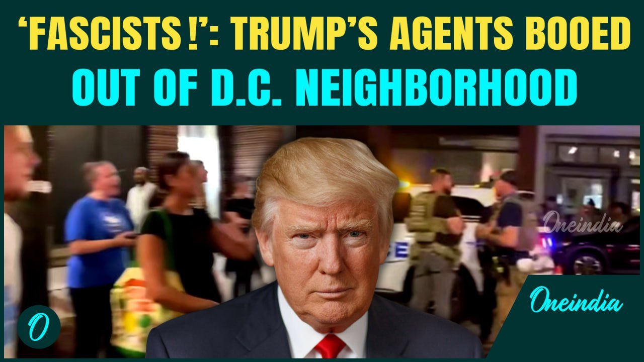 ‘Go Home, Fascists!’: Trump’s Federal Agents Booed, Shouted Down in D.C. | Massive Anti-Trump Uproar