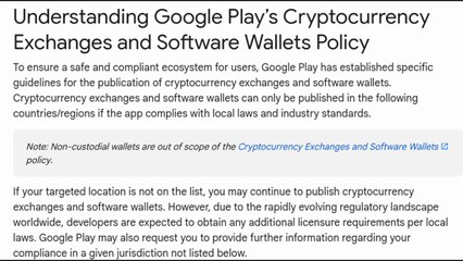 Google’s Crypto Wallet Ban Reversal: What It Means for Non-Custodial Freedom