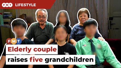 Elderly couple raising five grandchildren needs your help