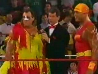 Hogan Returns to WWF Raw in 1993