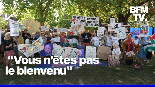 “JD Vance, honte à toi”: une ville anglaise manifeste contre la présence du vice-président américain pour ses vacances