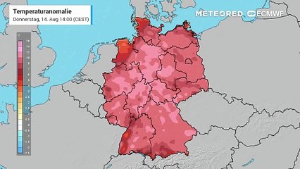 Extreme Hitze in Deutschland- über 35 Grad!