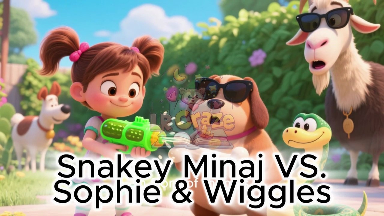 Pickle Juice Showdown! Snakey Minaj vs  Sophie & Wiggles | When a Goat Became a Fashion Star | Silly Garden Showdown | Kids Story About Friendship, Dogs, and a Sneaky Snake