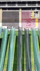 Eryaman Stadyumu'nun zemini yenilendi