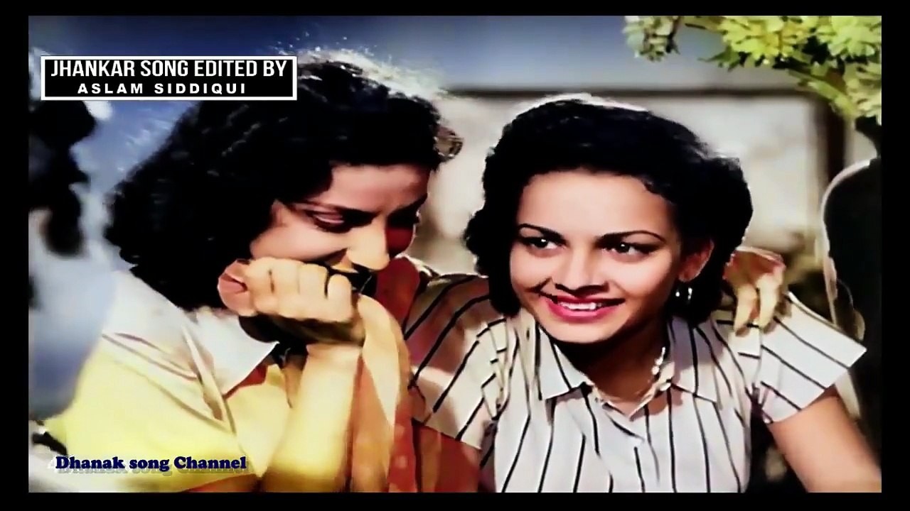 Darr Na Mohabbat Karle Shamshad Begum and Lata Mangeshkar Jhankar Song Dilip Kumar - Nargis - cucco - Old Hindi Songs