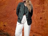 Straight woolen coat femme La Fianc&eacute;e
