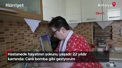 Hastanede hayatının şokunu yaşadı! 22 yıldır karnında: Canlı bomba gibi geziyorum