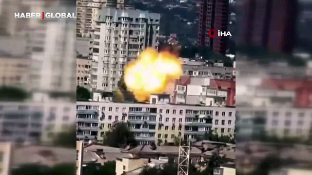 Ukrayna'dan Rostov ve Volgograd'a İHA saldırısı anları