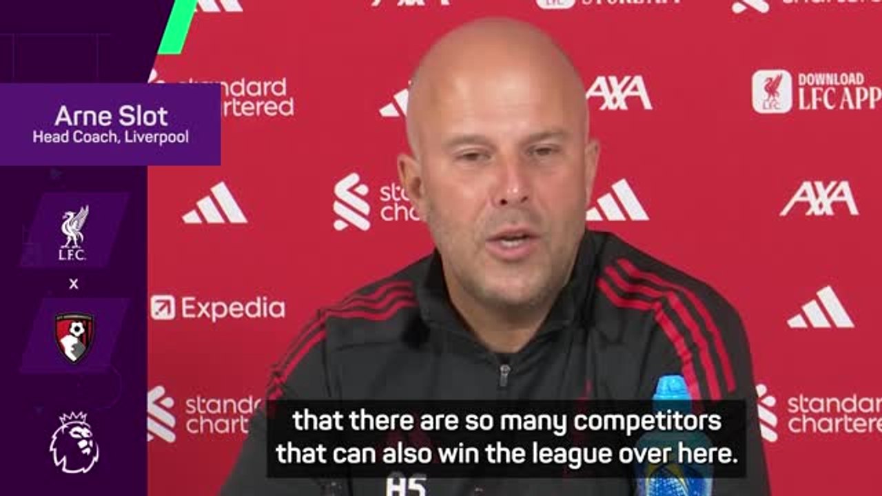 Slot admits tough competition makes retaining title 'so difficult'