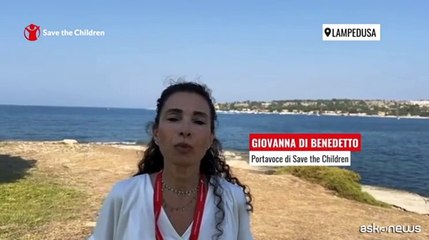 Lampedusa, Save the Children: intollerabile conta di bambini vittime