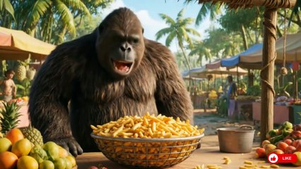 Bigfoot Opens a Fast Food Stall in the Jungle