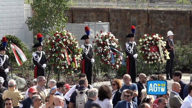 Sette anni dal crollo del Morandi, le immagini della commemorazione a Genova