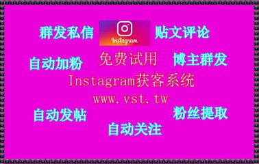Ins评论,Ins群发器,Ins筛选,Instagram行销,Instagram暴力发送.