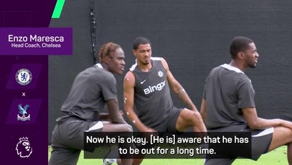 Chelsea need a centre-back! - Maresca reacts to Colwill injury blow