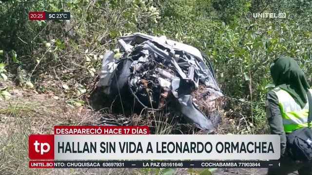 Hallan sin vida a un hombre reportado como desaparecido, su cuerpo estaba dentro de un vehículo embarrancado