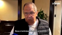 Le ministre russe Sergueï Lavrov en pull floqué URSS pour rencontrer Trump ?