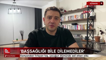 Balıkesir'de kamyondan fırlayan taş, çocuğun ölümünde asli etken oldu