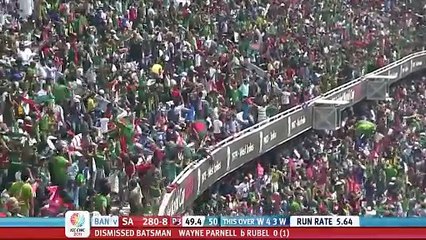 2011 CWC | Bangladesh vs South Africa, 39th Match, Group B at Dhaka