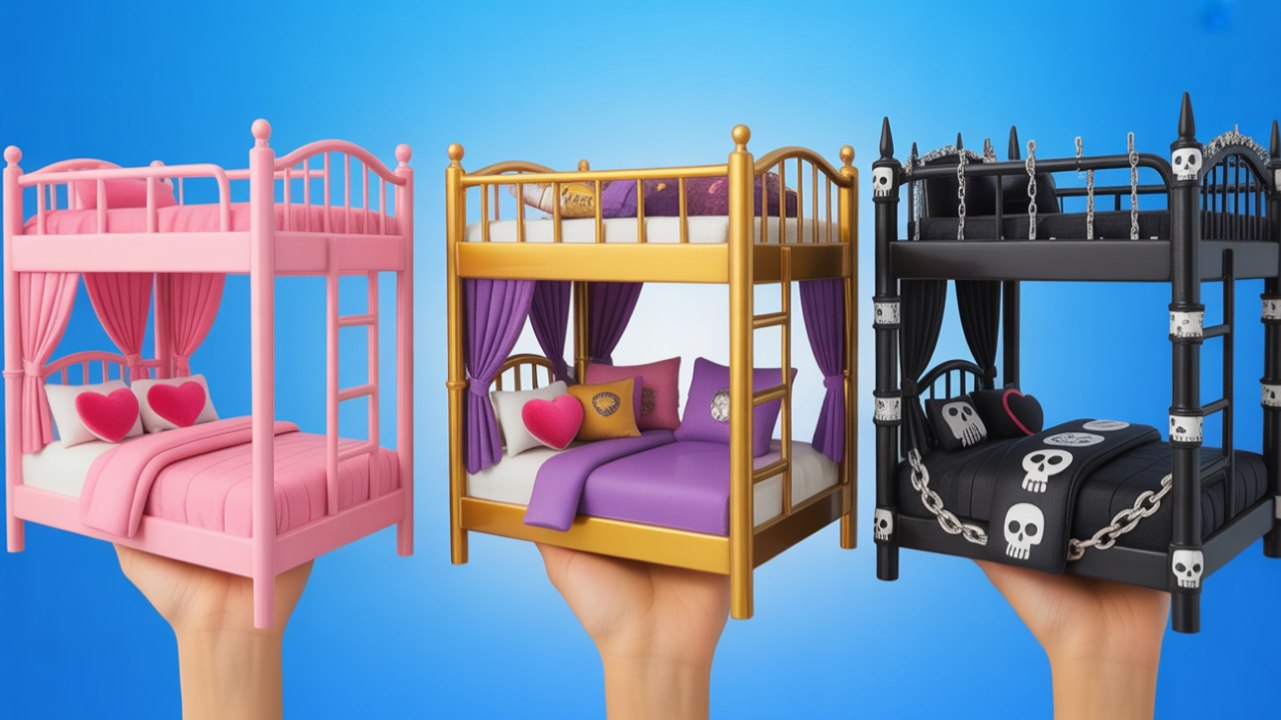 FABRIQUER UNE PETITE MAISON EN CARTON DIY 🤩 RELOOKING EXTRÊME DE CHAMBRE DE POUPÉE : BON VS MAUVAIS