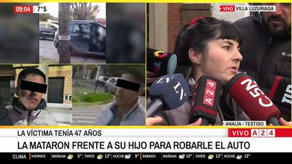 La Matanza: la mataron enfrente de su hijo para robarle el auto
