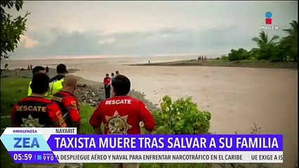 Braulio perdió la vida tras rescatar a su familia que fue arrastrada por el arroyo
