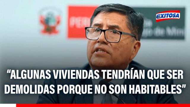 Atentado en Trujillo: Algunas viviendas tendrían que ser demolidas porque no son habitables, según el ministro del Interior