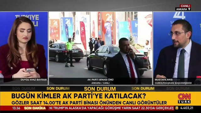 AK Parti kuruluş yıldönümünü kutluyor: Cumhurbaşkanı Başdanışmanı Mustafa Akış CNN TÜRK'te