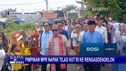 Peringati HUT Ke-80 RI, Pimpinan MPR dan Rombongan Napak Tilas ke Rumah Bersejarah Rengasdengklok
