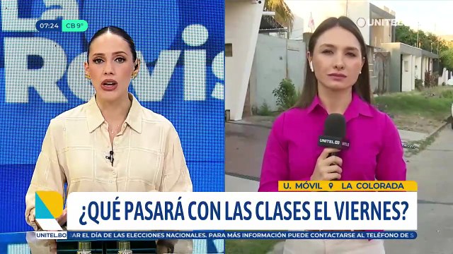¿Qué pasará con las clases en los colegios que serán usados como recintos electorales?