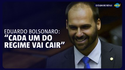 Eduardo Bolsonaro comemora restrições de vistos para autoridades brasileiras
