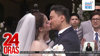 Shaira Diaz at EA Guzman, kasal na after 12 years of relationship | 24 Oras