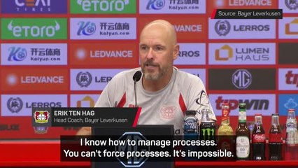 'I am not Harry Potter' - Ten Hag warns Leverkusen rebuild will take time