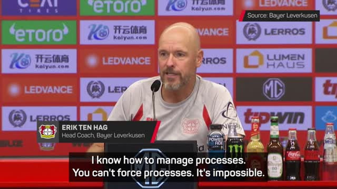 'I am not Harry Potter' - Ten Hag warns Leverkusen rebuild will take time