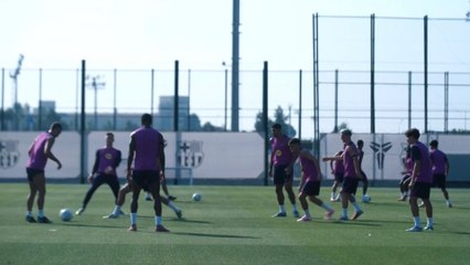 El Barça continúa su preparación de cara al inicio liguero