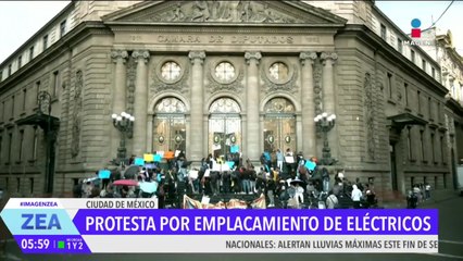 Usuarios de patines y vehículos eléctricos se manifiestan