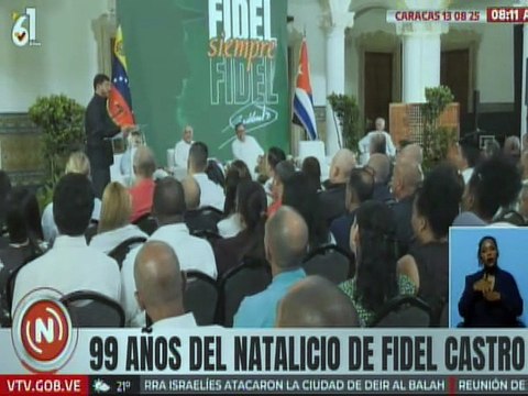 Conversatorio Comandante de la Esperanza Insurrecta rindió honores al legado de Fidel Castro